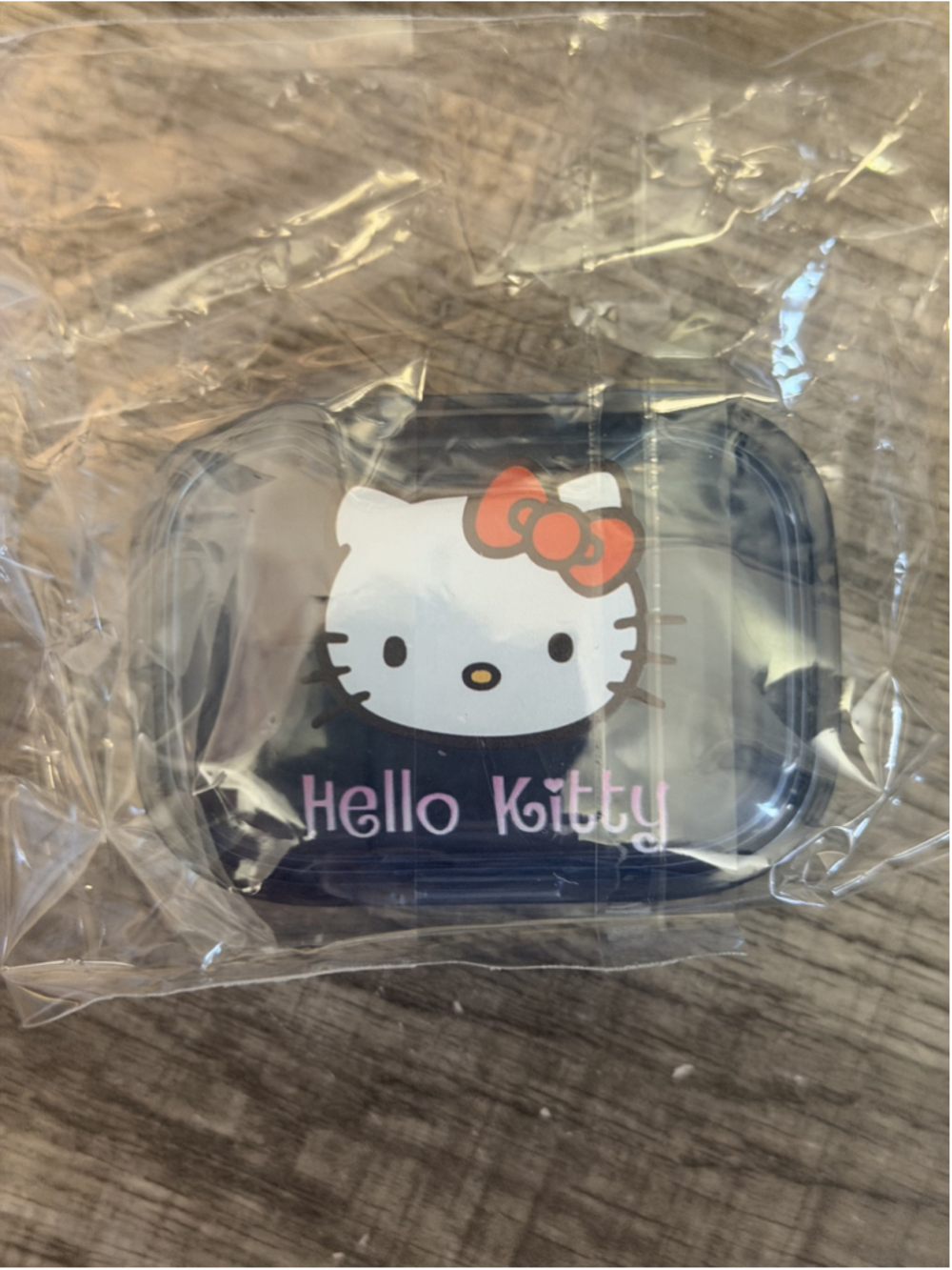 #HK-335 Hello Kitty 3 compartment Pill Box - Blue Color
